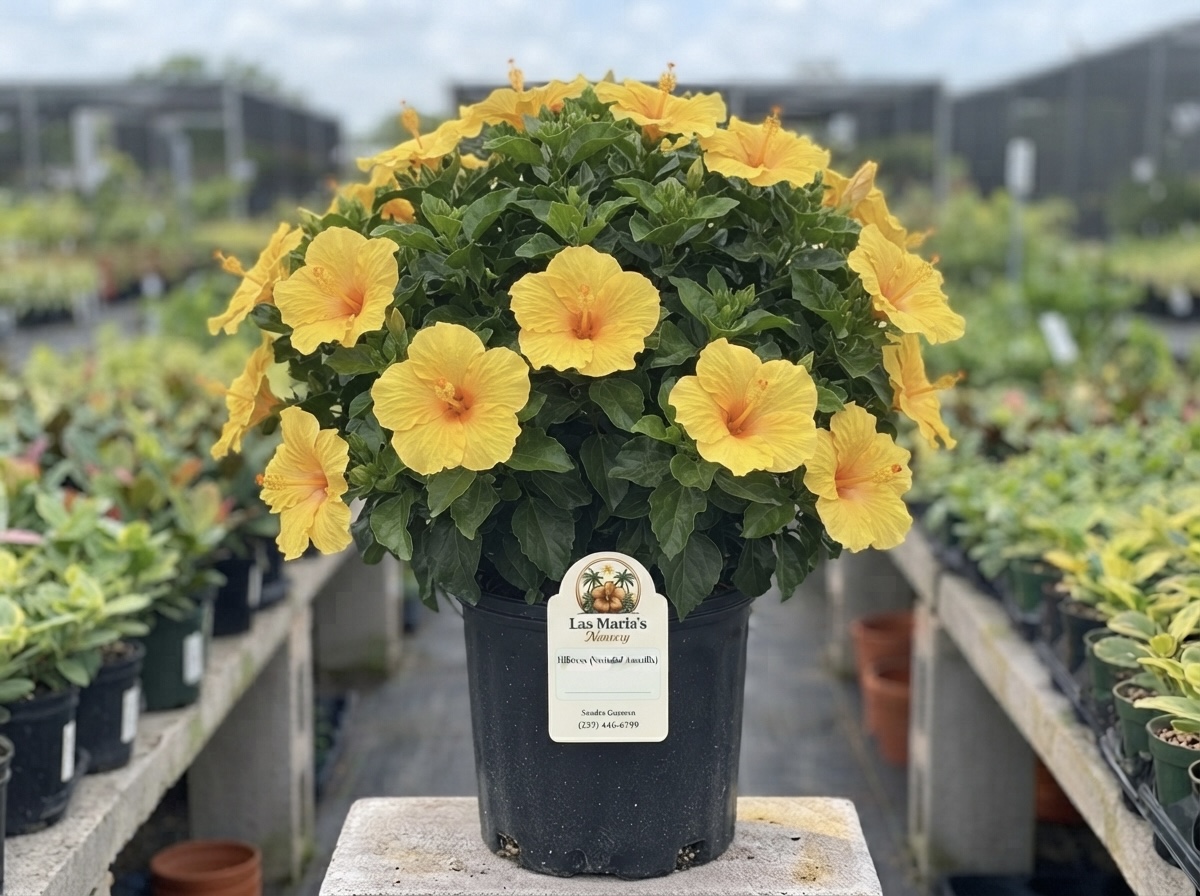 Hibiscus Amarillo Arbóreo